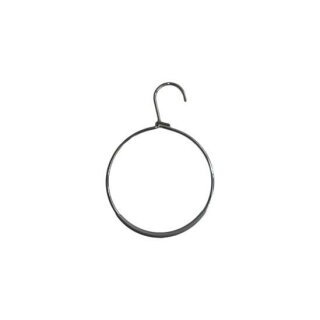 MAWA Ringbügel Metall silber -  Durchmesser 15cm