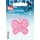 Abverkauf - 923103 Applikation Schmetterling rosa KTE á 1 St