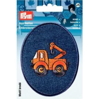 923117 Applikation Patch Jeans oval Kran - KTE á 1 ST