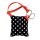 610322 Nadelkissen und Schere PolkaDots schwarz/weiß - KTE á 1 ST