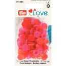 393002 Prym Love Druckknopf Color KST 12,4 mm rot - KTE...