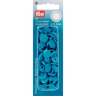 393108 NF Druckkn Color Snaps rund 12,4 mm stahlblau - KTE á 30 ST