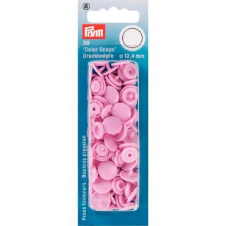 393118 NF Druckkn Color Snaps rund 12,4 mm rosa - KTE á 30 ST