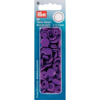 393141 NF Druckkn Color Snaps rund 12,4 mm lila - KTE á 30 ST