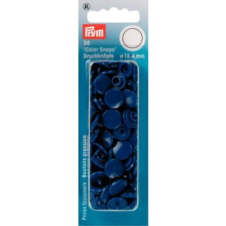 393158 NF Druckkn Color Snaps rund 12,4 mm blau - KTE á 30 ST