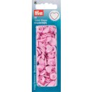 393318 NF-Druckknopf Color Snaps Herz rosa - KTE á...