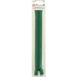 Abverkauf - 418207 Prym Love Reißverschluss S11 Deko 20cm smaragd - KTE á 1 St