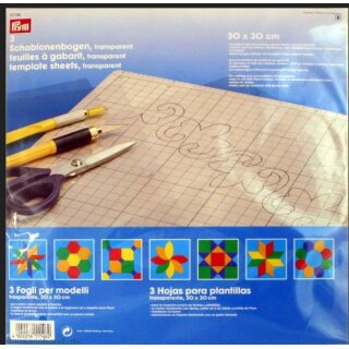 611144 - Kreativbogen transparent 30 x 60 cm - KTE á 0,18 m²