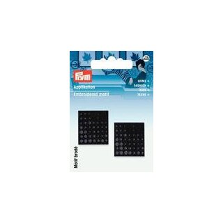 926034 Applikation Labels schwarz/grau - KTE á 2 ST