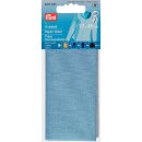 929393 Flickstoff CO (bügeln) 12 x 45 cm bleu - KTE...