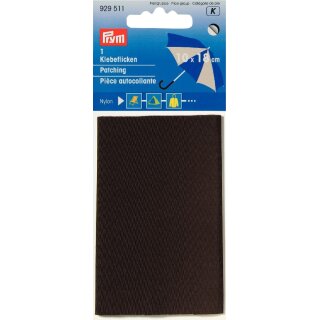 929511 - Klebeflicken Nylon 6,5 x 14 cm braun - KTE á 0,018 m²