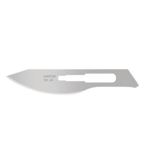 Skalpell-Klinge 0,40 mm ovale Spitze 10 Stück
