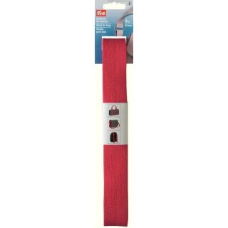 965186 Gurtband für Taschen 30 mm rot - KTE á 3 m