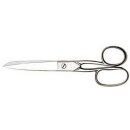 Haushalts-/ Nähschere vernickelt 7" / 18 cm mit...