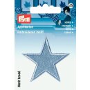 923157 Applikation Sterne jeans hellblau - KTE á 2 ST