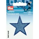 923158 Applikation Sterne jeans mittelblau - KTE á...
