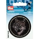 Abverkauf - 923178 Applikation Patch Wolf grau/anthrazit...