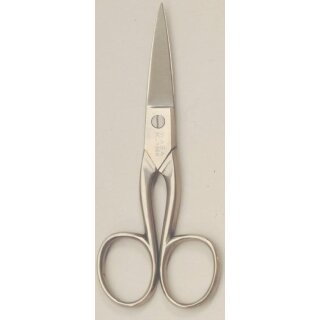 Stickschere 4" / 10 cm gerade / vernickelt