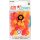 393080 Prym Love Druckknopf Color Blume 13,6 mm gelb/rot/gold - KTE á 30 ST