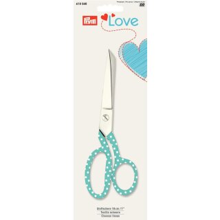 610540 Prym Love Stoffschere ST 18 cm mint - KTE á 1 ST