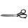 Zuschneideschere 11" / 28 cm, Griff schwarz lackiert