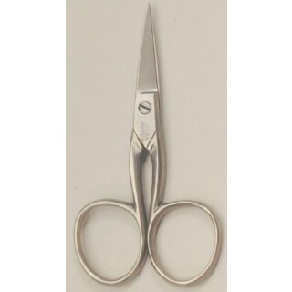 Stickschere 4" / 10 cm gerade / unvernickelt