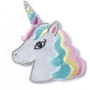 923211 Applikation Einhorn Kopf pastell - KTE á 1 ST