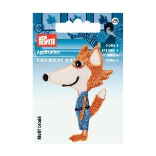 924208 Applikation Exklusiv Fuchs orange/blau - KTE á 1 ST