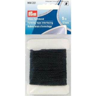 968221 Vlies-Formband 12 mm anthrazit - KTE á 5 M