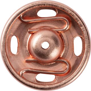341801 Annähdruckknopf MS 21 mm roségold - KTE á 3 ST