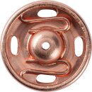 341801 Annähdruckknopf MS 21 mm roségold -...
