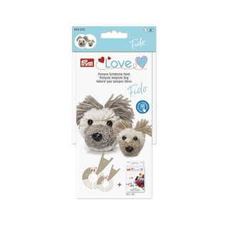 624202 Prym Love Pompon Schablone Hund Fido - KTE á 1 ST
