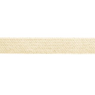 Abverkauf - 972701 Hoodiekordel PES 17 mm beige KTE á 1,5 m