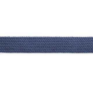 Abverkauf - 972703 - Hoodiekordel PES 17 mm blau - KTE á 1,5 m