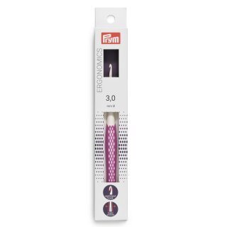 218483 Woll-Häkelnadeln Ergonomics 16 cm 3,00 mm fuchsia - KTE á 1 ST