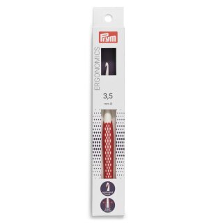 218484 Woll-Häkelnadeln Ergonomics 16 cm 3,50 mm rot - KTE á 1 ST