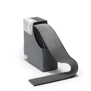 957467 Color Elastic 50 mm schwarz/silber - KAS á 7 M