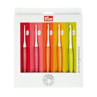 218440 - Woll-Häkelnadel Ergonomics Set 3,50 - 6,00 mm - SET á 5 St