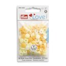 393503 Prym Love Color Snaps Mini Mischpackung hellgelb -...