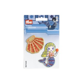 924297 Applikation selbstklebend/aufbügelbar Meerjungfrau - KTE á 2 ST
