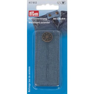 417612 Bunderweiterung Knopf jeans 80 x 35 mm - KTE á 1 ST