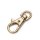 417899 Karabinerhaken 7 x 38 mm new gold - KTE á 1 ST