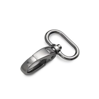 417942 Karabinerhaken 25 x 45 mm gunmetal - KTE á 1 ST