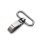 417947 Karabinerhaken 40 x 60 mm gunmetal - KTE á 1 ST