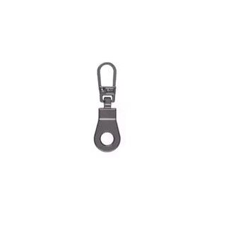482100 Fashion-Zipper Öse gunmetal - KTE á 1 ST