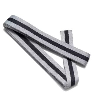 965214 Gurtband für Taschen 40mm grau/blau - KTE á 3 M