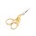 Stickschere "Omnia" gold 3,5" / 9 cm