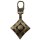Abverkauf - 482309 Fashion-Zipper Ornament altmessing - KTE á 1 St