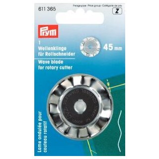 Abverkauf - 611365 - Ersatzklinge für Rollschneider Wellen 45 mm  für Maxi, Comfort, Multi, Omnicut