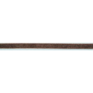 Abverkauf - 919725 Samtband 9 mm dunkelbraun RO à 5m